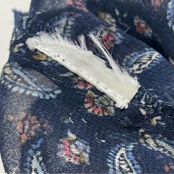 Patrons of Peace Floral and Paisley Sleeveless Small - Picture 7 of 8